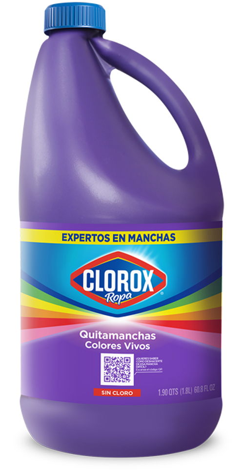 Clorox® Ropa Quitamanchas Colores Vivos | Clorox Puerto Rico